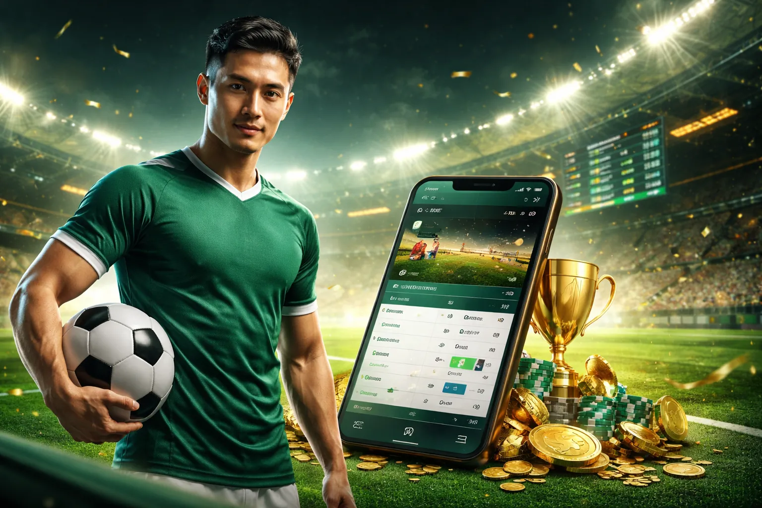 Người chơi theo dõi trận đá gà trực tuyến trên điện thoại di động, giao diện awin68